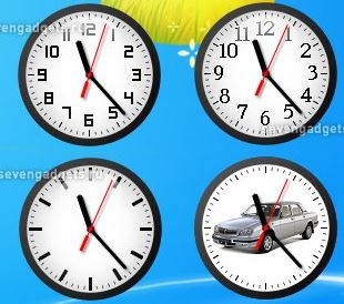 Modern Clock GT-7 - гаджет часов для Windows 7, 8.1 и Windows 10
